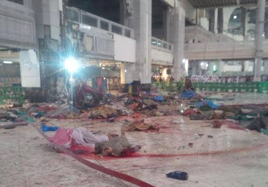 65 کشته در مکه مکرمه + تصاویر