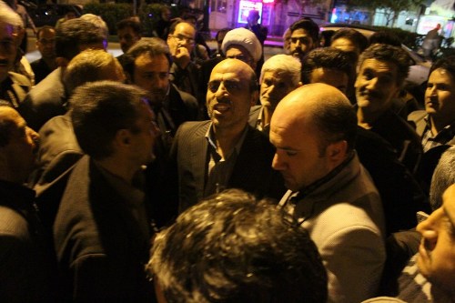 گزارش تصویری حمایت حجت الاسلام صابری از محمد حسن آصفری