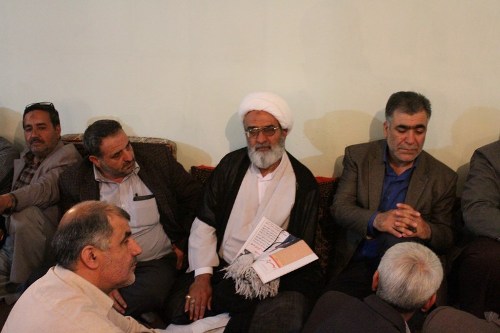 گزارش تصویری حمایت حجت الاسلام صابری از محمد حسن آصفری