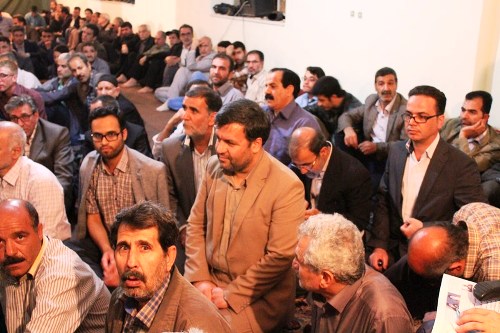 گزارش تصویری حمایت حجت الاسلام صابری از محمد حسن آصفری