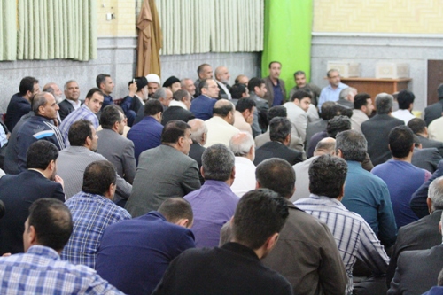 گزارش تصویری حضور منتخب اول مردم قم در جمع حامیان محمد حسن آصفری