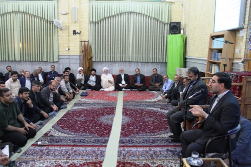 گزارش تصویری حضور منتخب اول مردم قم در جمع حامیان محمد حسن آصفری