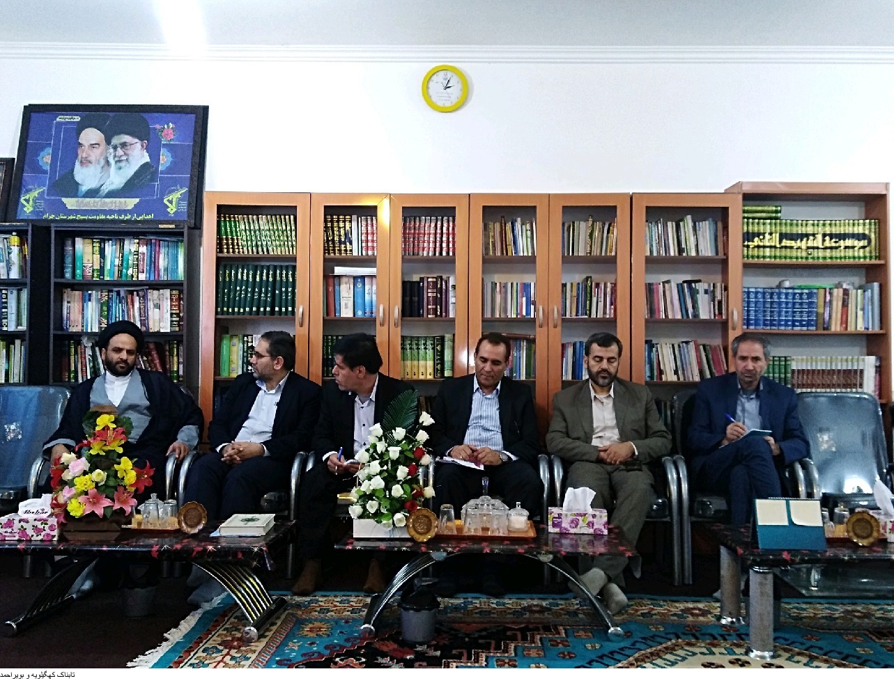 دیدار مدیرکل کمیته امداد امام خمینی(ره)باامام جمعه شهرچرام