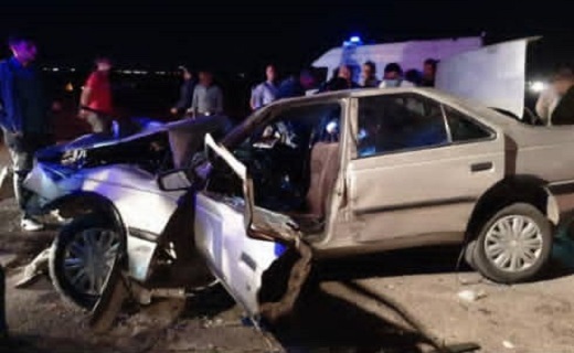 سانحه رانندگی در محور قم به جعفریه سانحه رانندگی در محور قم به جعفریه