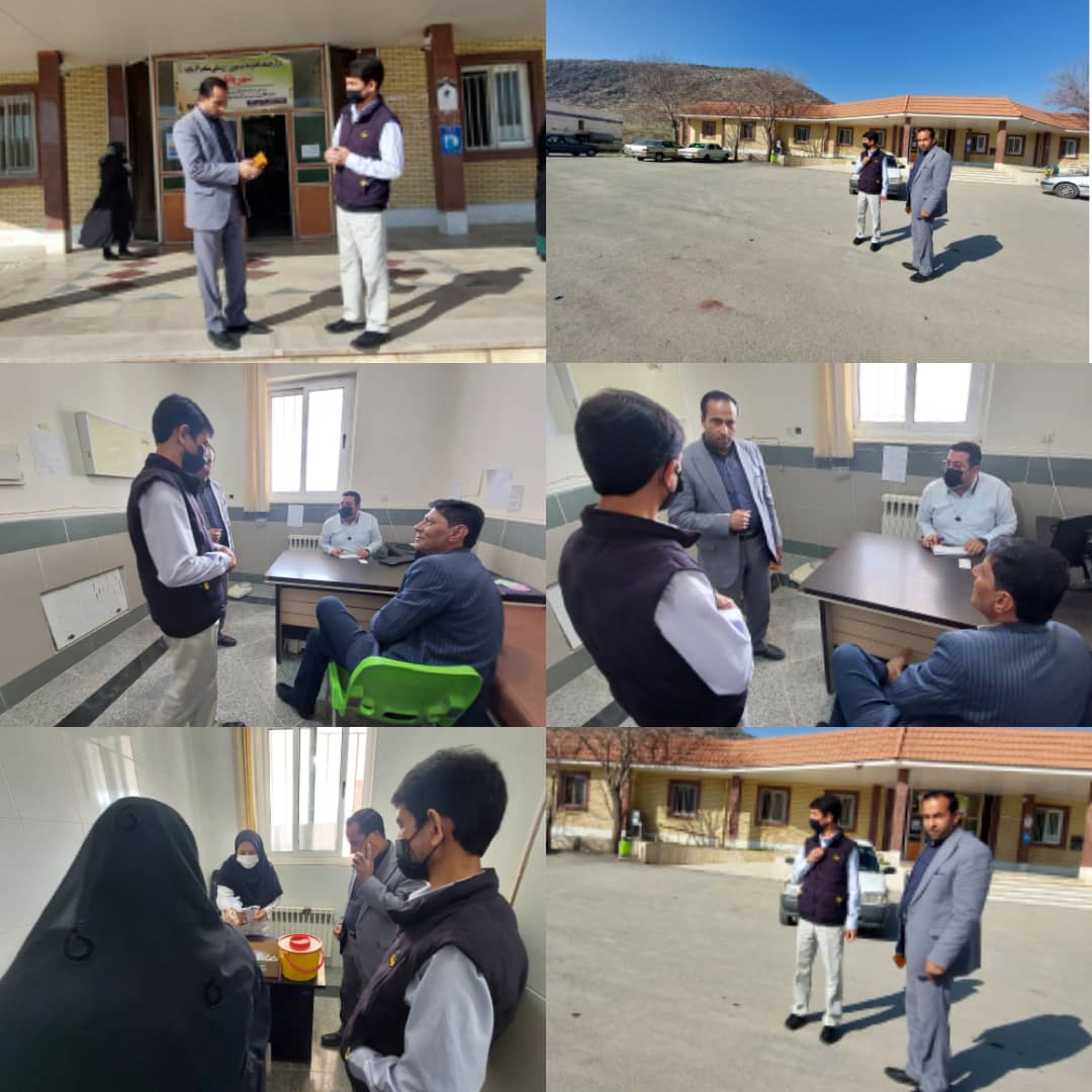 بازدید سرزده بخشدار پاتاوه از مرکز بهداشت