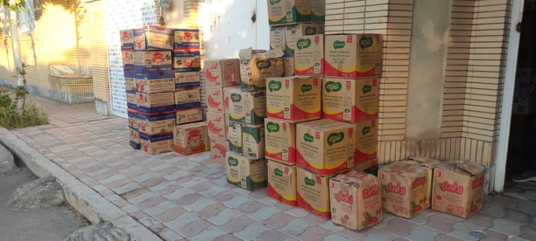 شناسایی یک انبار روغن و ماکارونی احتکار شده در گلبهار