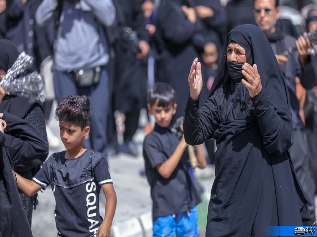 مراسم تاسوعای حسینی در کرمانشاه