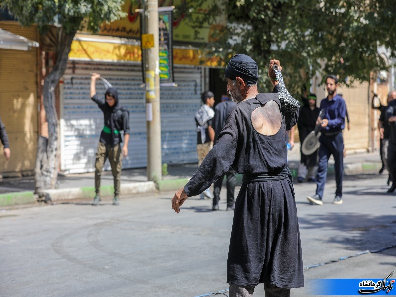 مراسم تاسوعای حسینی در کرمانشاه