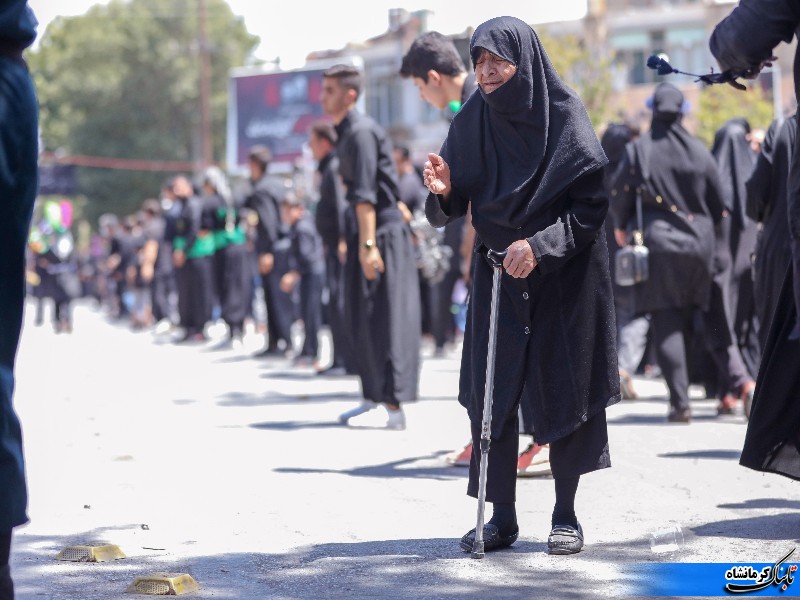 مراسم تاسوعای حسینی در کرمانشاه