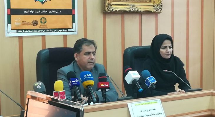 تالاب هشیلان به زودی سنددار میشود/ کرمانشاه از ابتدای سال فقط ۵۸ روز هوای پاک داشته است