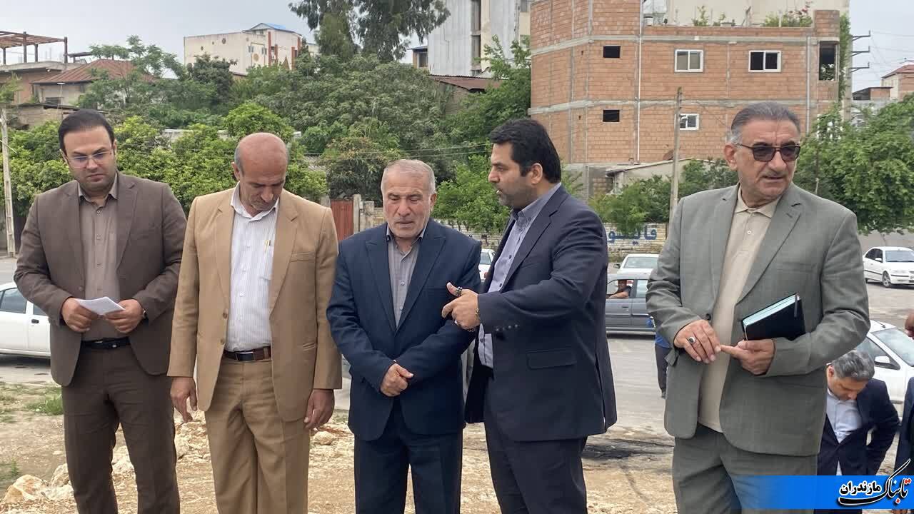 بازدید غلامرضا شریعتی از اداره آبیاری و پل شورای شهر(چمازی) نکا
