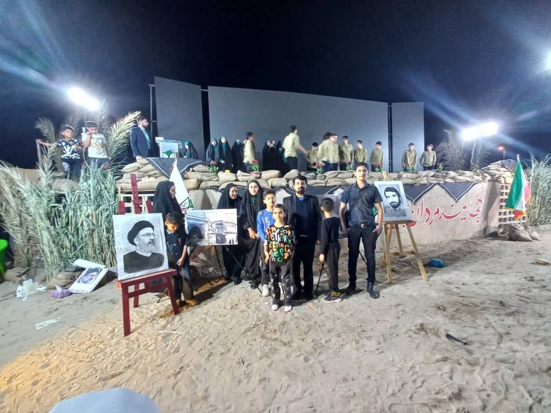 جمهور شهید در آیینه ی بانوی هنرمند دیار لنده جمهور شهید در آیینه ی بانوی هنرمند دیار لنده