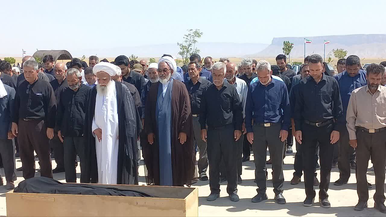 جانبازجنت آبادی به جمع یاران وهمرزمان شهیدش پیوست