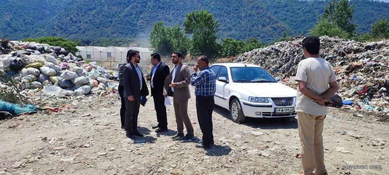 سازماندهی سایت زباله شهرستان گلوگاه پس از 30 سال با ورود دستگاه قضایی&nbsp;