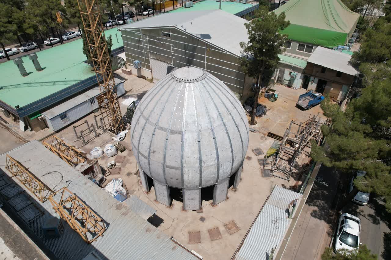 پایان عملیات ساخت و انتقال گنبد تل زینبیه از کرمان به عراق پایان عملیات ساخت و انتقال گنبد تل زینبیه از کرمان به عراق