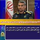 کشف بيش از 555 ميليارد ريال انواع کالاي قاچاق در استان مرکزي