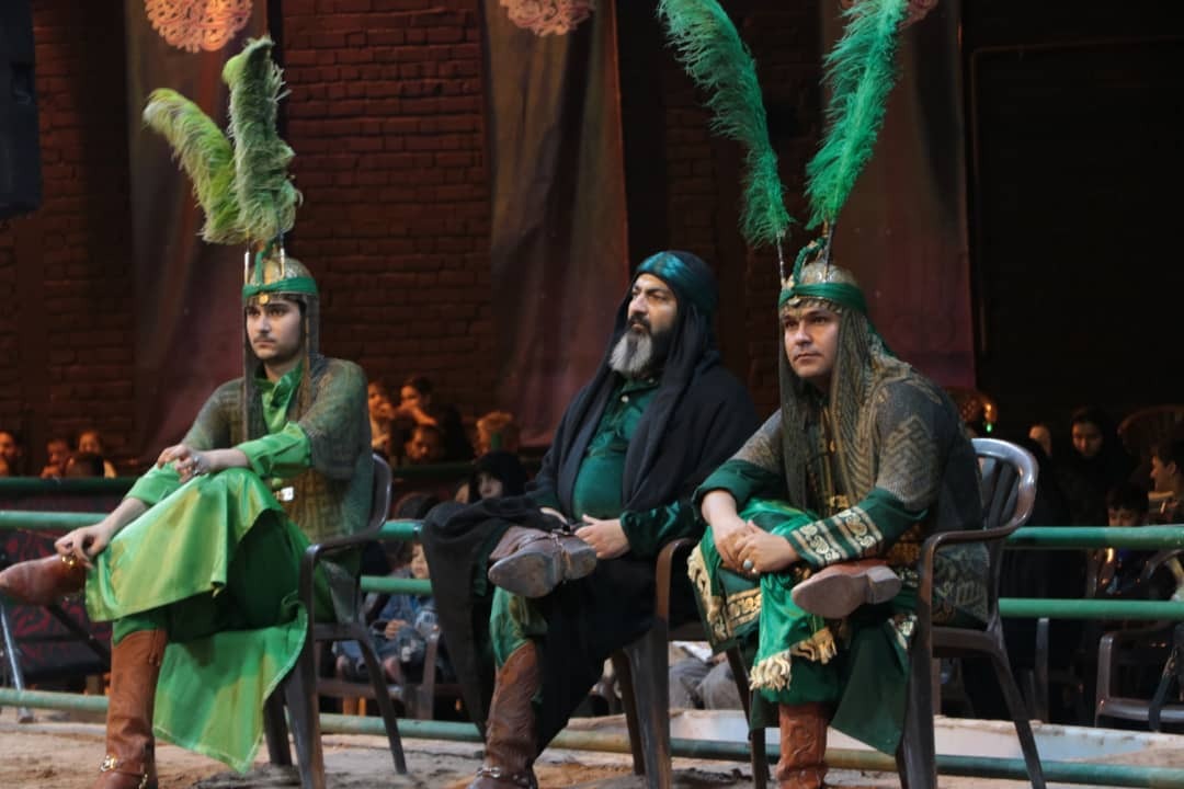 شبی از جنس حماسه اشک و معرفت در ده‌زیار کرمان روستای تعزیه ایران