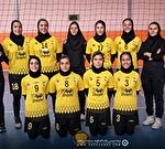 دختران والیبال زیر ۱۴ سال سپاهان قهرمان اصفهان شدند