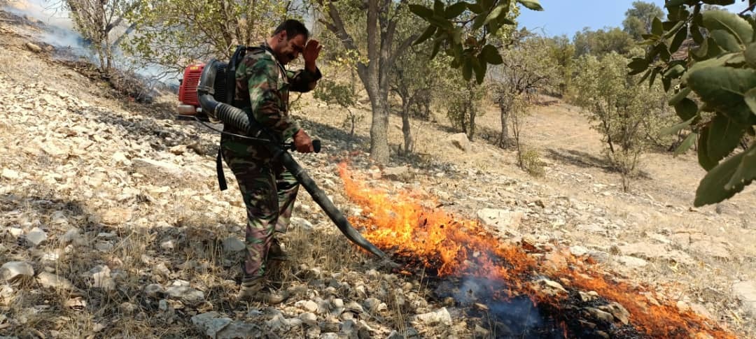 آتش سوزی جنگلها و مراتع آبگرمک بخش کبکیان مهار شد آتش سوزی جنگلها و مراتع آبگرمک بخش کبکیان مهار شد