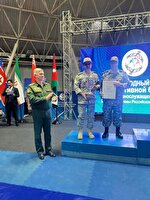 نایب قهرمانی تیم ملی کشتی پایوران نیروهای مسلح در جام وزارت دفاع روسیه