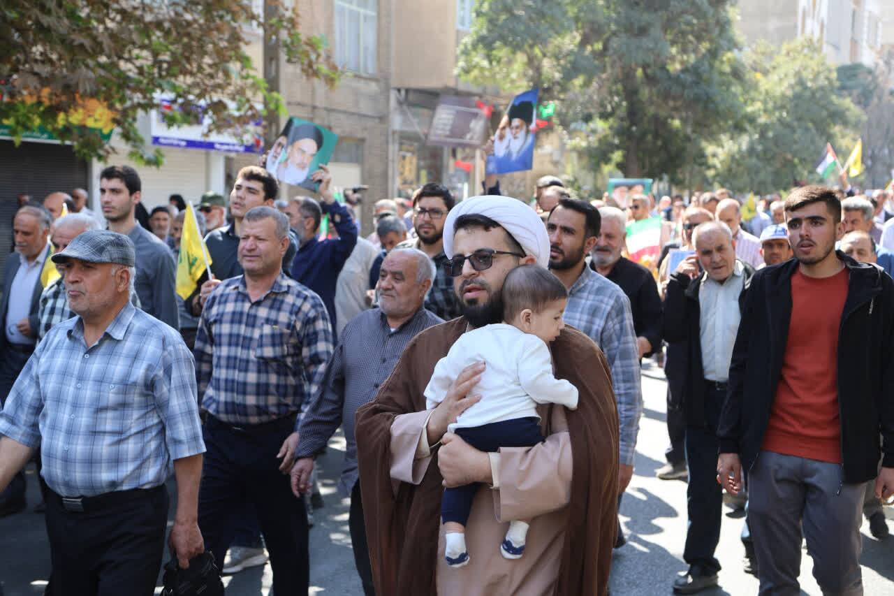 راهپیمایی «بشارت نصر» در حمایت از مردم غزه در همدان برگزار شد + عکس راهپیمایی «بشارت نصر» در حمایت از مردم غزه در همدان برگزار شد + عکس