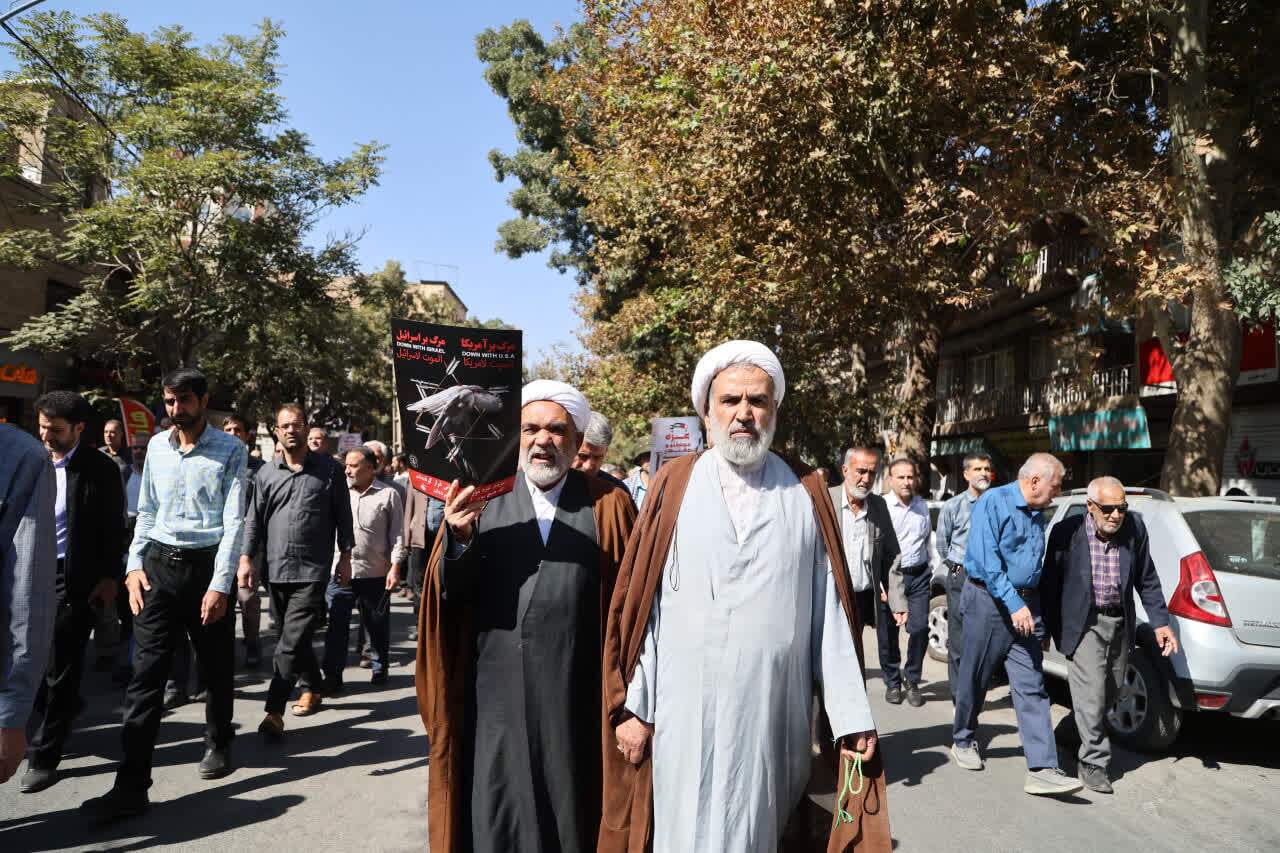 راهپیمایی «بشارت نصر» در حمایت از مردم غزه در همدان برگزار شد + عکس راهپیمایی «بشارت نصر» در حمایت از مردم غزه در همدان برگزار شد + عکس