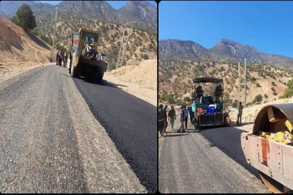 آغاز عملیات آسفالت راههای روستایی ۸۵۰ خانوار در دیشموک آغاز عملیات آسفالت راههای روستایی ۸۵۰ خانوار در دیشموک
