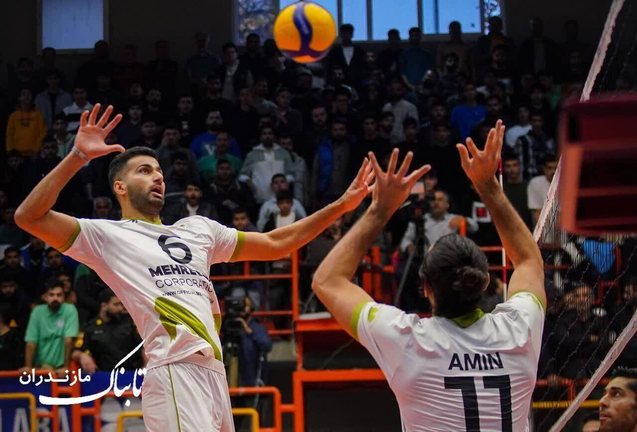 تیم والیبال مهرگان نور به مصاف پیکان تهران می‌رود