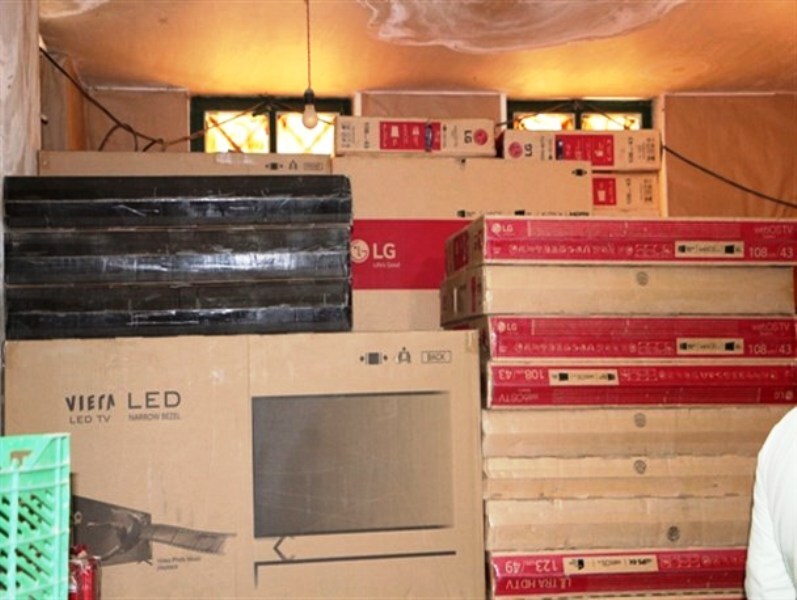 قاچاق تلویزیون در ری / محکومیت میلیاردی متخلف قاچاق تلویزیون در ری / محکومیت میلیاردی متخلف