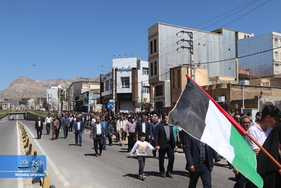 راهپیمایی روز جهانی قدس در ایلام