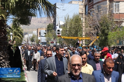 راهپیمایی روز جهانی قدس در ایلام