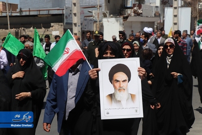 راهپیمایی روز جهانی قدس در ایلام