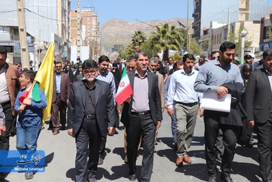 راهپیمایی روز جهانی قدس در ایلام