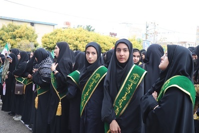 راهپیمایی 13 آبان ماه در ایلام از لنز دوربین تابناک